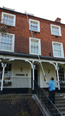 Gutter cleaning in Northfleet